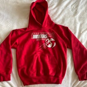 Red Nebraska Huskers Volleyball Sweatshirt